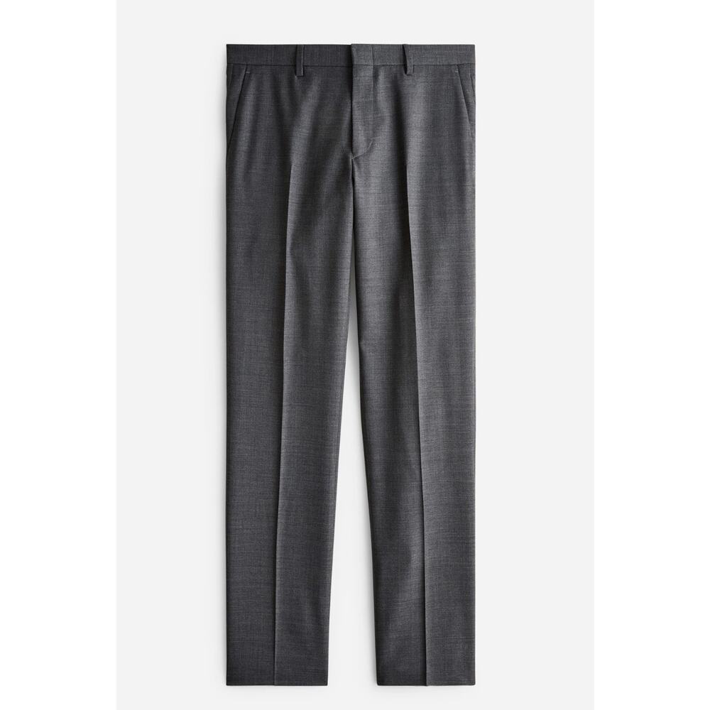 J.Crew Ludlow Slim-fit Suit Pant Italian Stretch Worsted Wool Blend Size 36x32